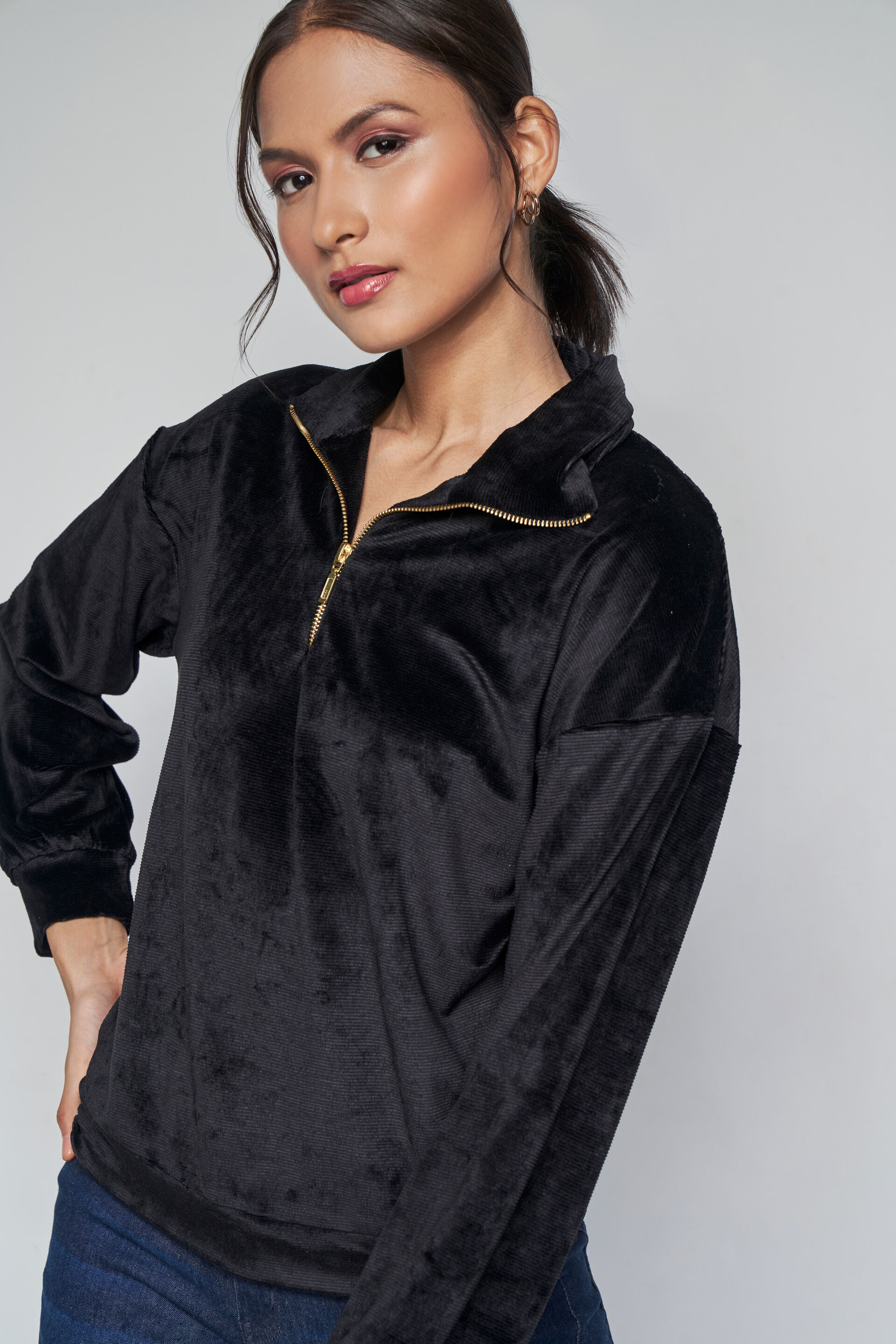 Cosy Cues Top, Black, image 5